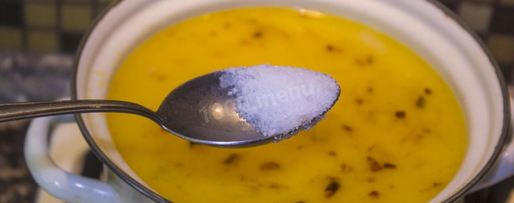 Шаг 10: сырного супа с копченой курицей