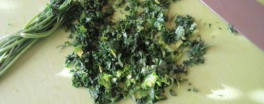 Шаг 1: сырного супа с куриными фрикадельками