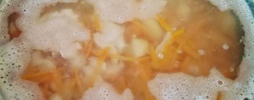 Шаг 6: сырного супа с морковью