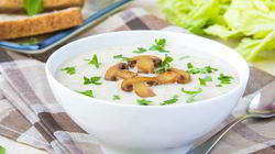 Рецепт Сырного супа с шампиньонами
