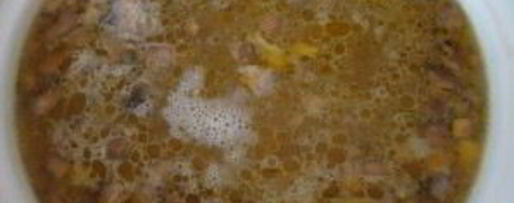 Шаг 2: сырного супа с вешенками