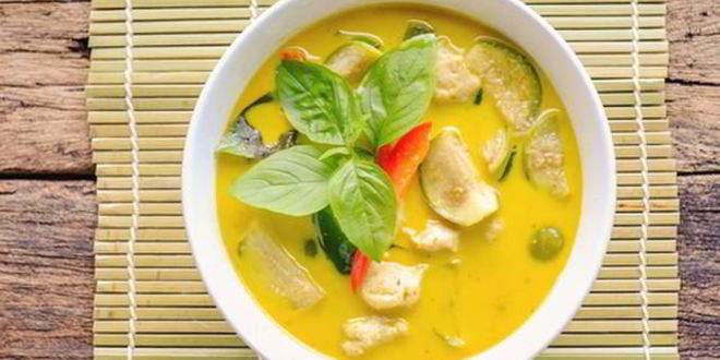 Рецепт тайского супа карри на кокосовом молоке