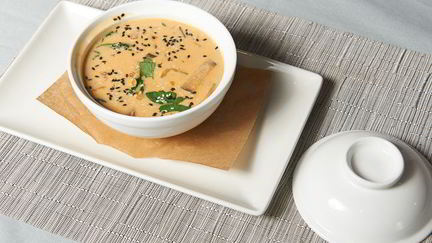 Рецепт Тайского супа с красной чечевицей