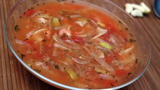 Рецепт Томатного супа с лапшой