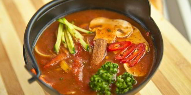 Рецепт томатного супа томато сиру с грибами