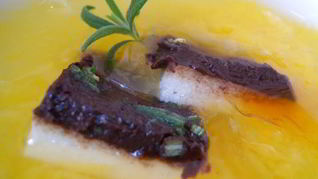 Рецепт Цитрусового супа с манным пудингом