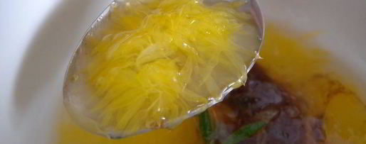 Шаг 6: цитрусового супа с манным пудингом