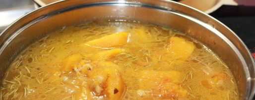 Шаг 8: тыквенного крема-супа с сухариками