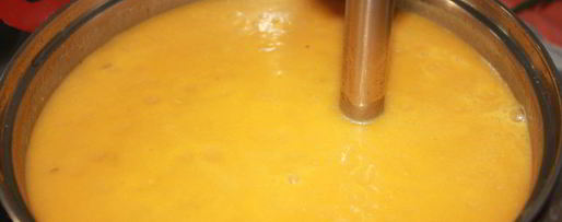 Шаг 9: тыквенного крема-супа с сухариками