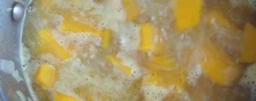 Шаг 3: тыквенного супа с имбирем и кускусом