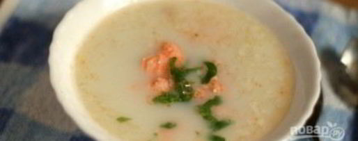 Шаг 4: финской ухи на молоке