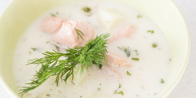 Рецепт лохикейто — финской ухи с красной рыбой