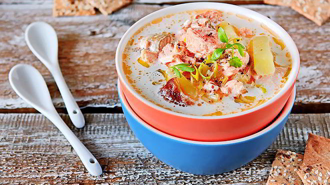 Рецепт Лохикейто — сливочной ухи из Финляндии