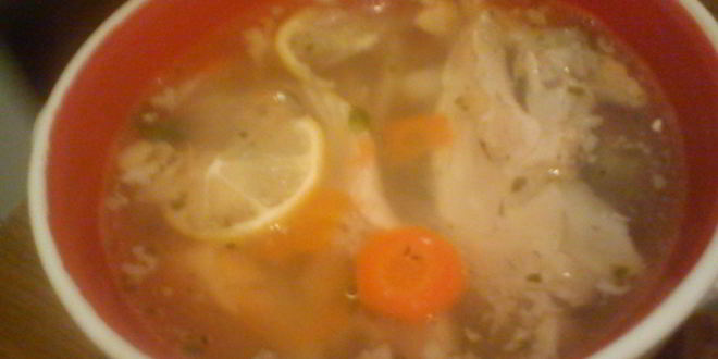 Рецепт ухи из форели с чесноком