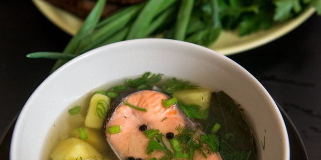 Рецепт ухи из форели