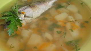 Рецепт Ухи из карася