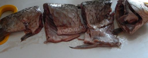 Шаг 2: ухи из карпа