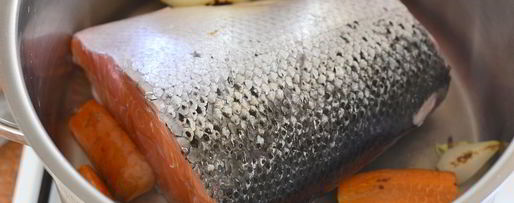 Шаг 1: ухи из красной рыбы