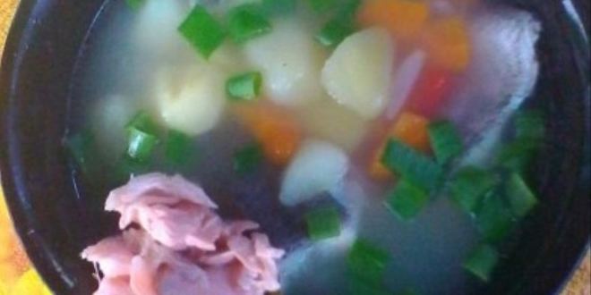 Рецепт ухи из лосося и форели