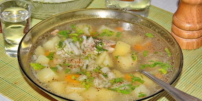 Рецепт ухи из морского окуня