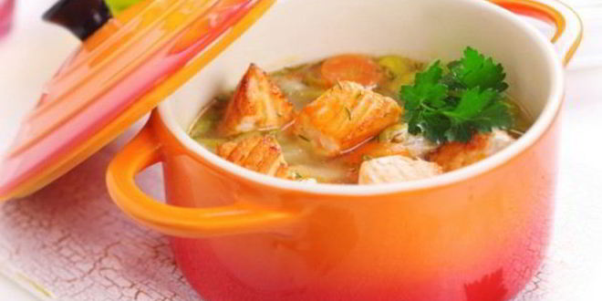 Рецепт ухи из семги