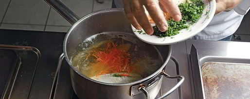 Шаг 6: ухи из сибаса