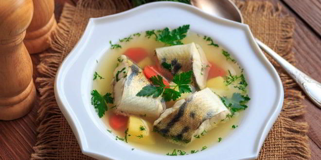 Рецепт ухи из судака по-домашнему