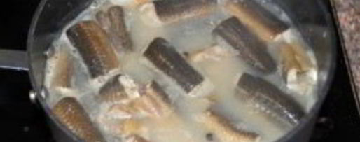 Шаг 2: ухи из угря