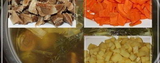 Шаг 28: ухи по-царски из петуха