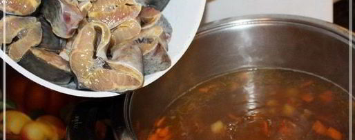 Шаг 30: ухи по-царски из петуха