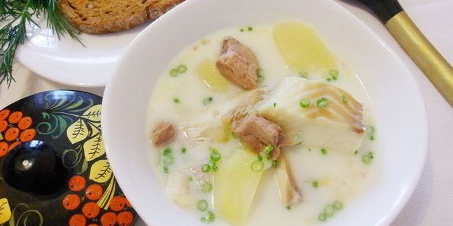 Рецепт ухи поморской