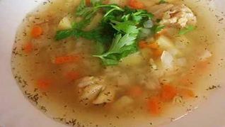 Рецепт Ухи с морскими гребешками