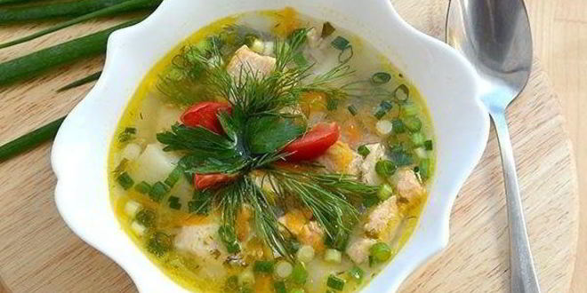 Рецепт ухи с пшеном