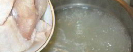 Шаг 2: ухи с пшеном