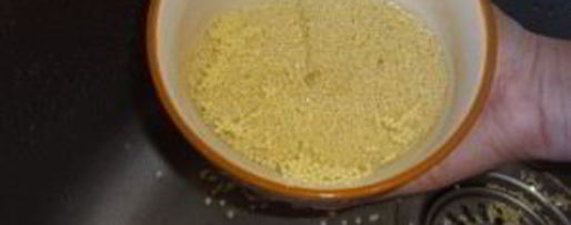 Шаг 3: ухи с пшеном