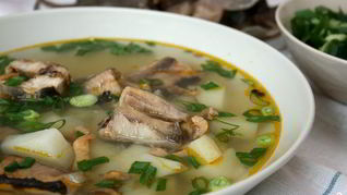 Рецепт Ухи с яйцом