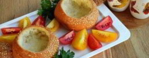 Шаг 4: ухи в хлебном горшочке