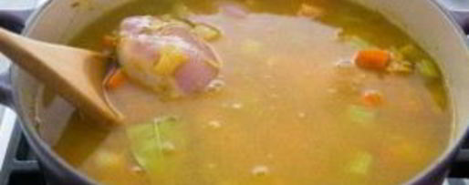 Шаг 3: зимнего супа с курицей