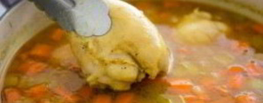 Шаг 4: зимнего супа с курицей