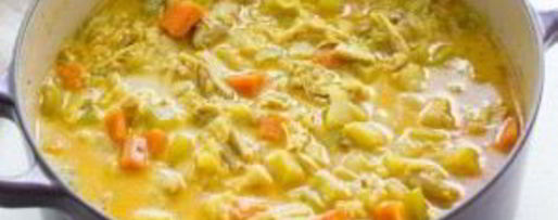 Шаг 8: зимнего супа с курицей