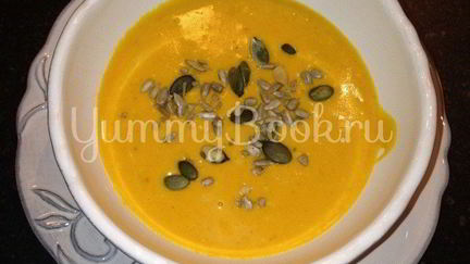 Рецепт Зимнего супа с тыквой и имбирем
