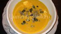 Рецепт Зимнего супа с тыквой и имбирем