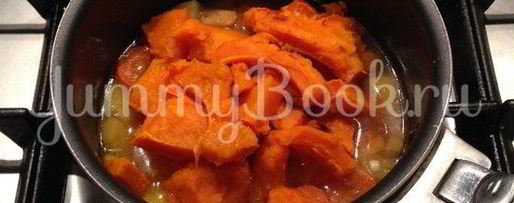 Шаг 3: зимнего супа с тыквой и имбирем