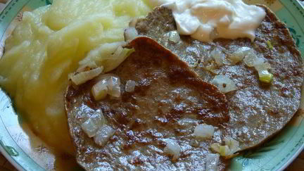 Рецепт Блинчиков из говяжьей печени