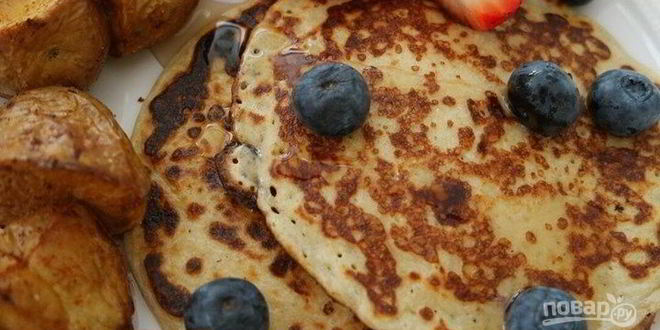 Рецепт блинчиков из творога