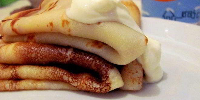 Рецепт блинчиков на сыворотке