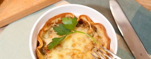 Шаг 7: блинчиков с фаршем под сырной корочкой