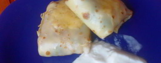 Шаг 12: блинчиков с курицей и шпинатом