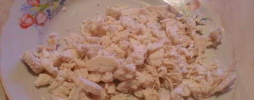 Шаг 5: блинчиков с курицей и шпинатом