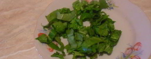 Шаг 6: блинчиков с курицей и шпинатом